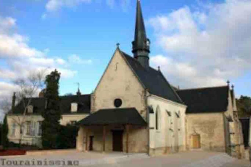 Charmant Appartement En Bord De Cher Saint Avertin Bagian luar foto